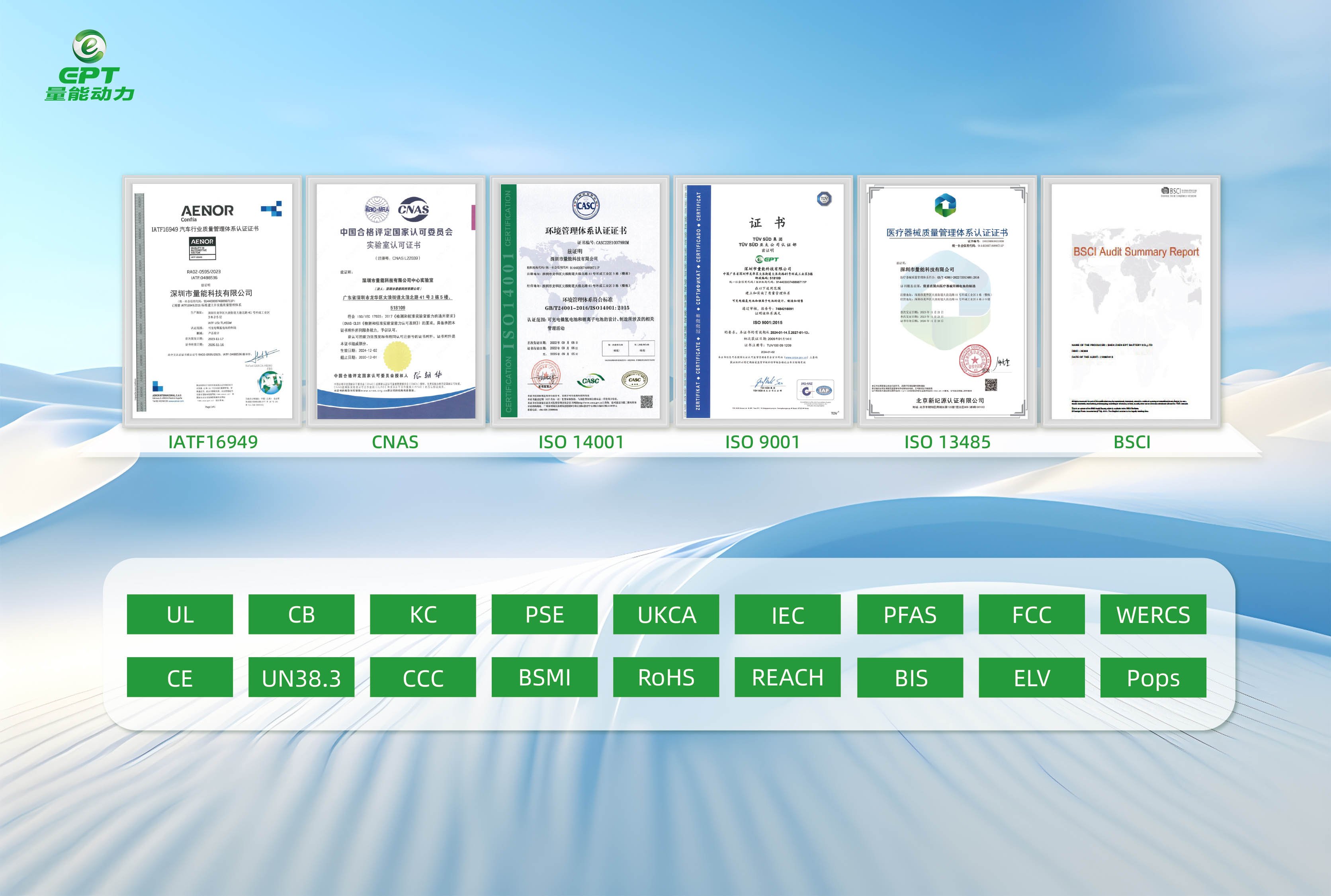 電池認證 電池認證