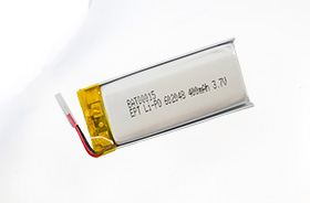 3.7V 602048 400mAh 藍牙通訊聚合物鋰電池 3.7V 602048 400mAh 藍牙通訊聚合物鋰電池
