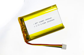 3.7V 10385 2600mAh 頸部按摩儀聚合物鋰電池 3.7V 10385 2600mAh 頸部按摩儀聚合物鋰電池