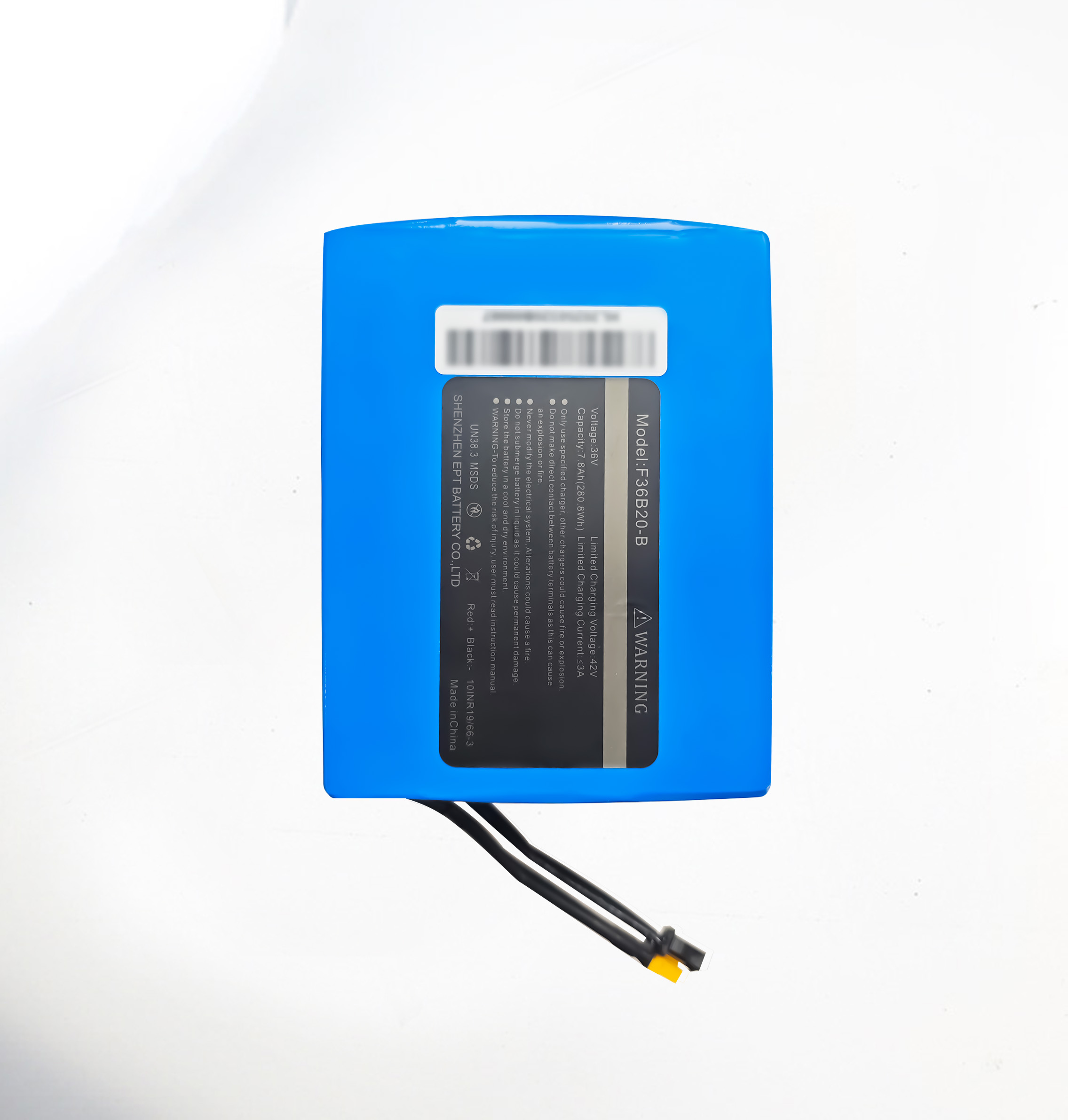 36V 7.8Ah電動兩輪車18650鋰電池帶UL2271兩輪車認證 36V 7.8Ah電動兩輪車18650鋰電池帶UL2271兩輪車認證